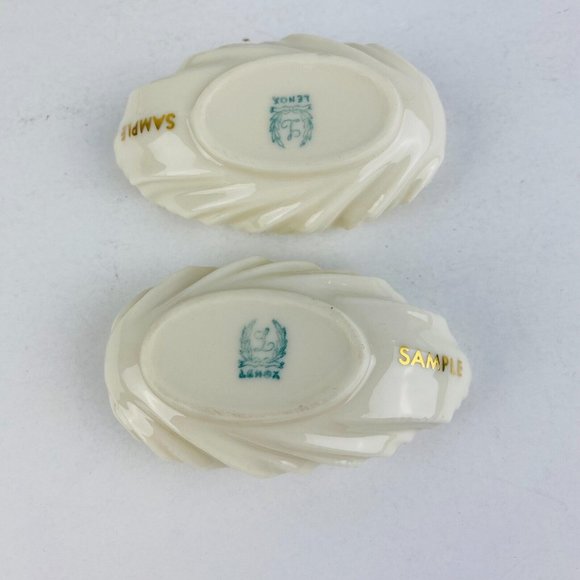 Miniature Lenox Marked Sample Dishes For Nuts Candies And Miscellaneous Snacks - Picture 13 of 16